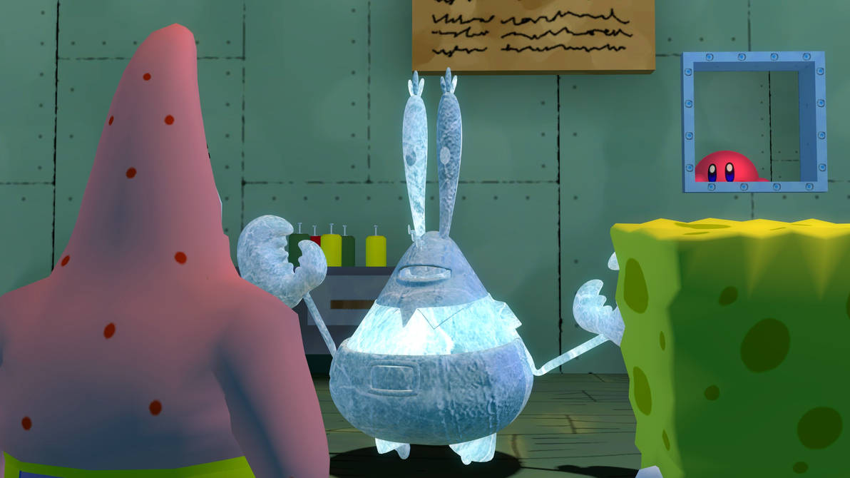 Frozen Mr. Krabs by RedKirb on DeviantArt