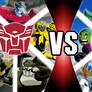 Teen Titans vs Team Prime