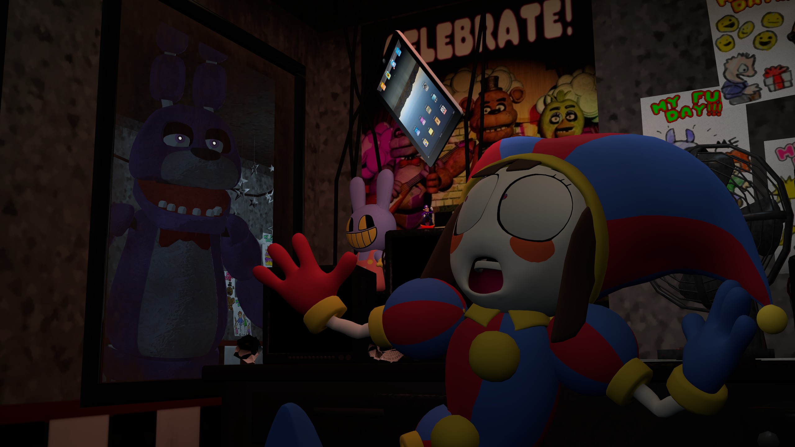 Five night's at Freddy's 4 by rhydonYT on DeviantArt