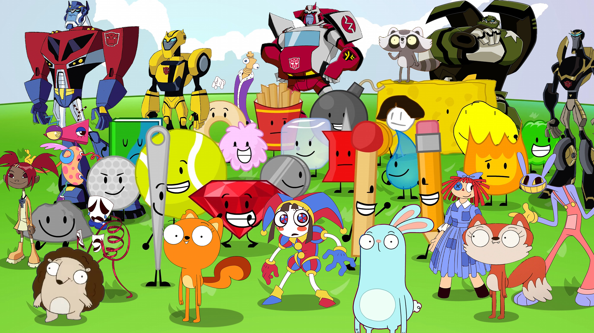 Pixilart - BFDI Characters by robosofie