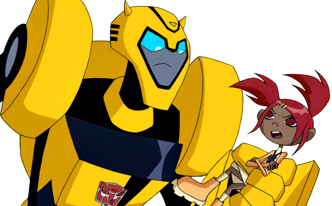 Transformers Animated Bumblebee and Sari Vector #2 by ...