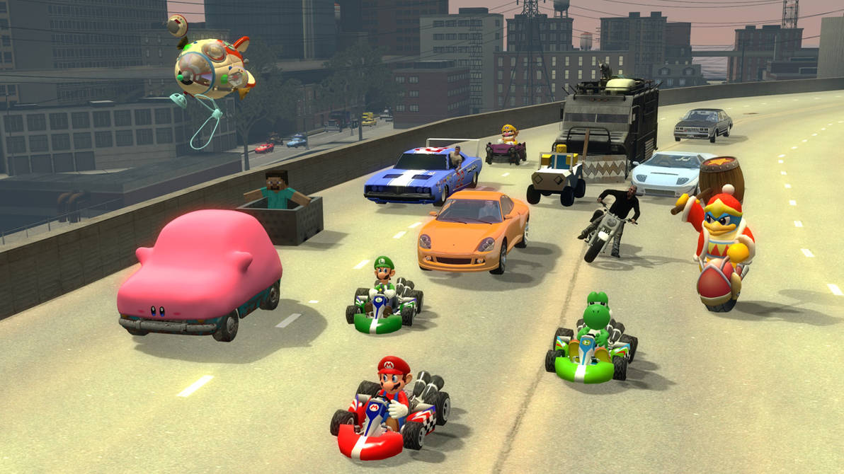 Video Game Character Racing by RedKirb on DeviantArt