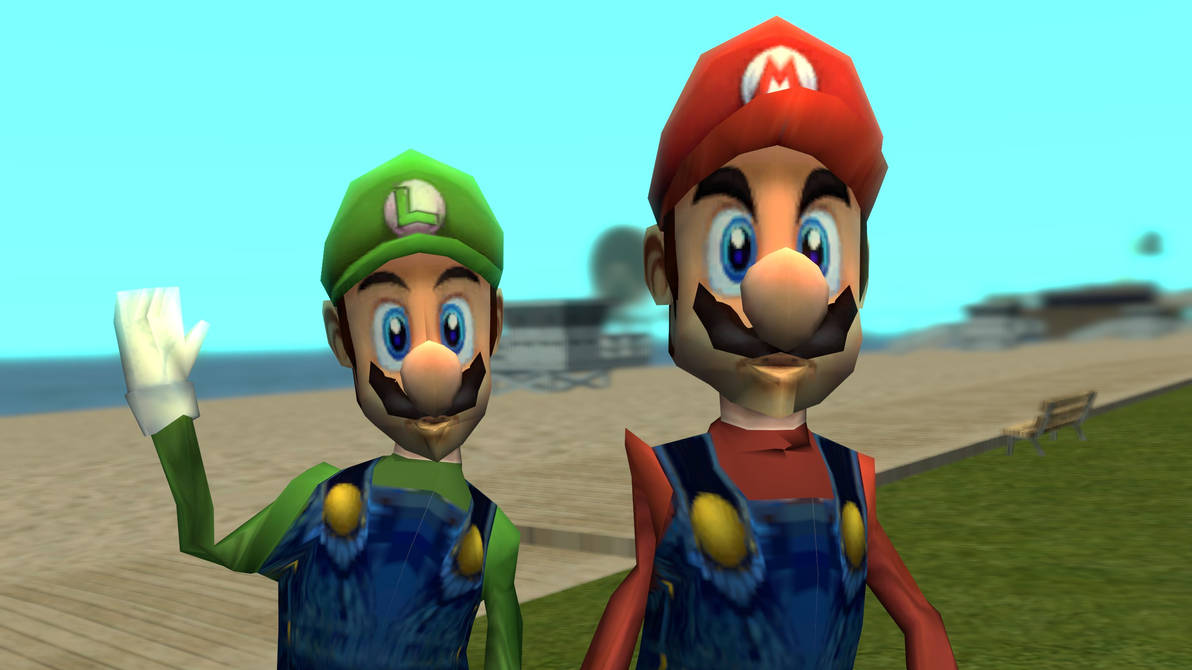 Gmod Marie Model GTA SA Mario and Luigi models in Gmod by RedKirb on DeviantArt