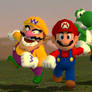 Old Gmod Mario, Luigi, Wario, Yoshi Models