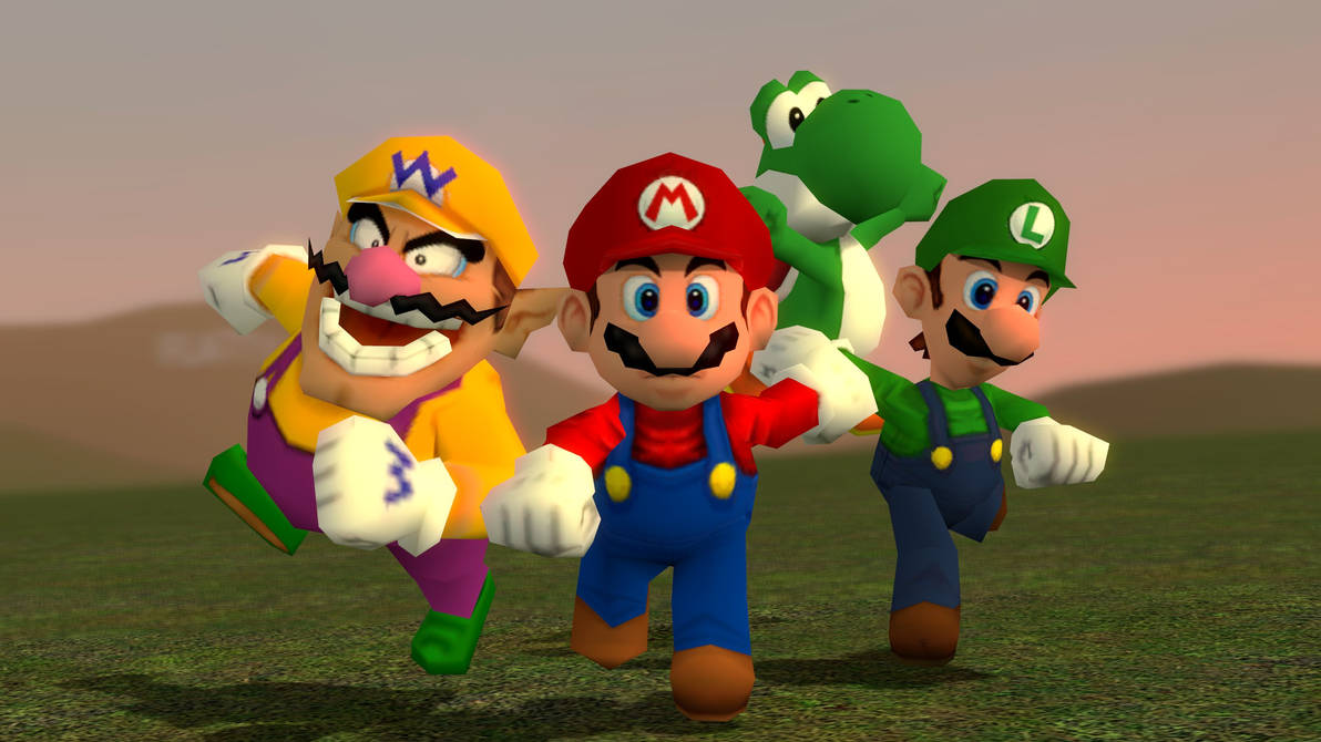 Gmod Marie Model Old Gmod Mario, Luigi, Wario, Yoshi Models by RedKirbDaRedPuffball on ...