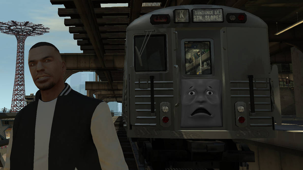 GTA 4 Subway Train in TTTE Style by RedKirb on DeviantArt