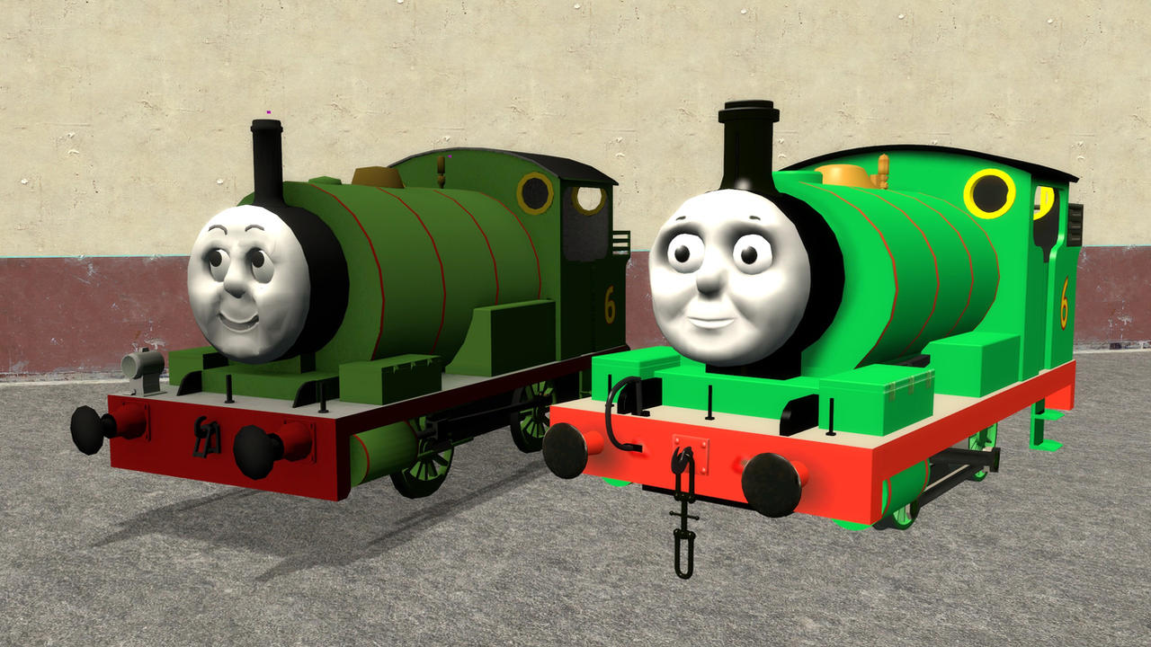 Custom Percy Model Percy Gmod Model Comparison by RedKirb on DeviantArt
