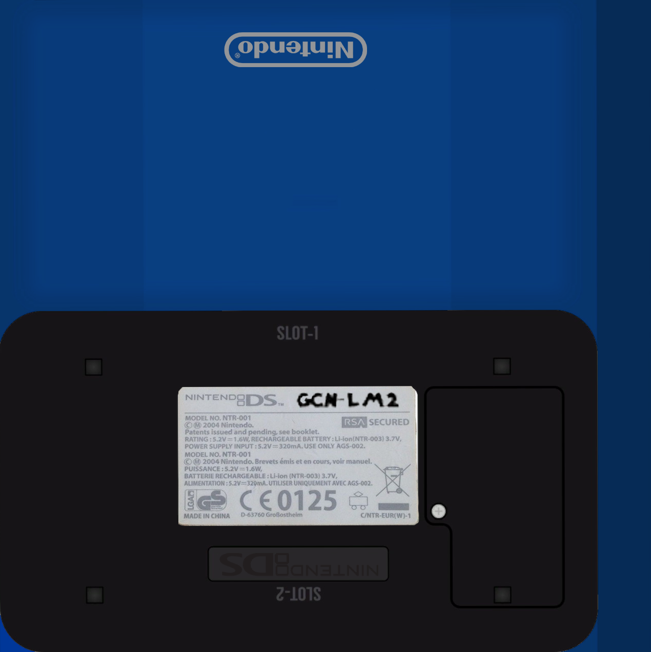 Nintendo DS Texture 2 (Blue) by RedKirb on DeviantArt