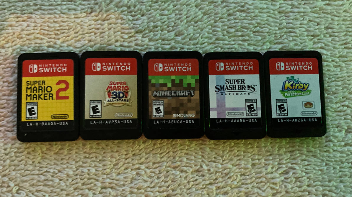 My Nintendo Switch game cartridge collection by RedKirbDaRedPuffball on ...