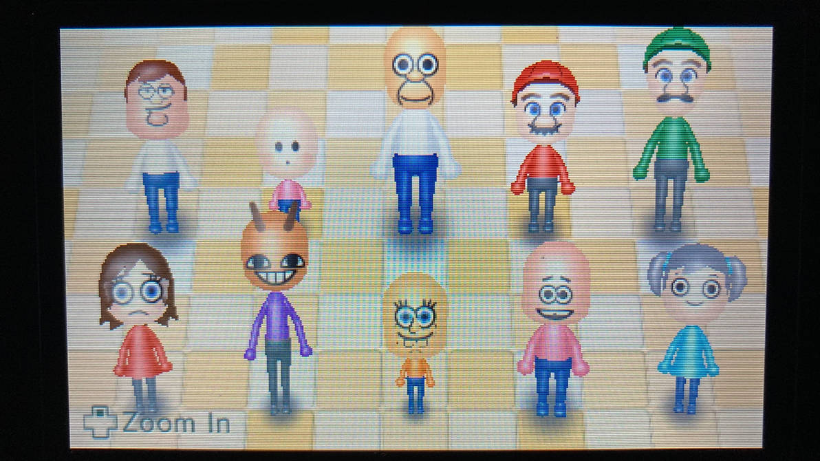 3DS Mii Maker by RedKirb on DeviantArt