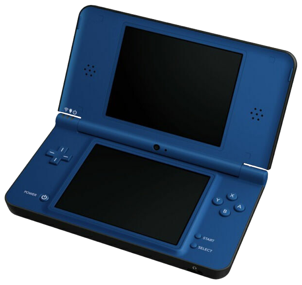 Blue Nintendo DSi XL PNG by RedKirb on DeviantArt