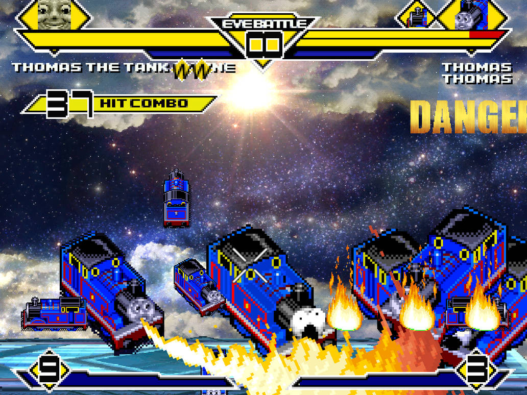 Mugen Roster Thomas MUGEN Attack on Thomas by RedKirb on DeviantArt