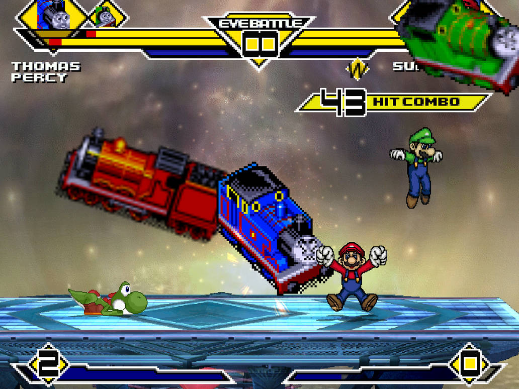 Mugen Roster Thomas MUGEN Thomas and Friends vs Super Mario Bros by RedKirbDaRedPuffball on ...