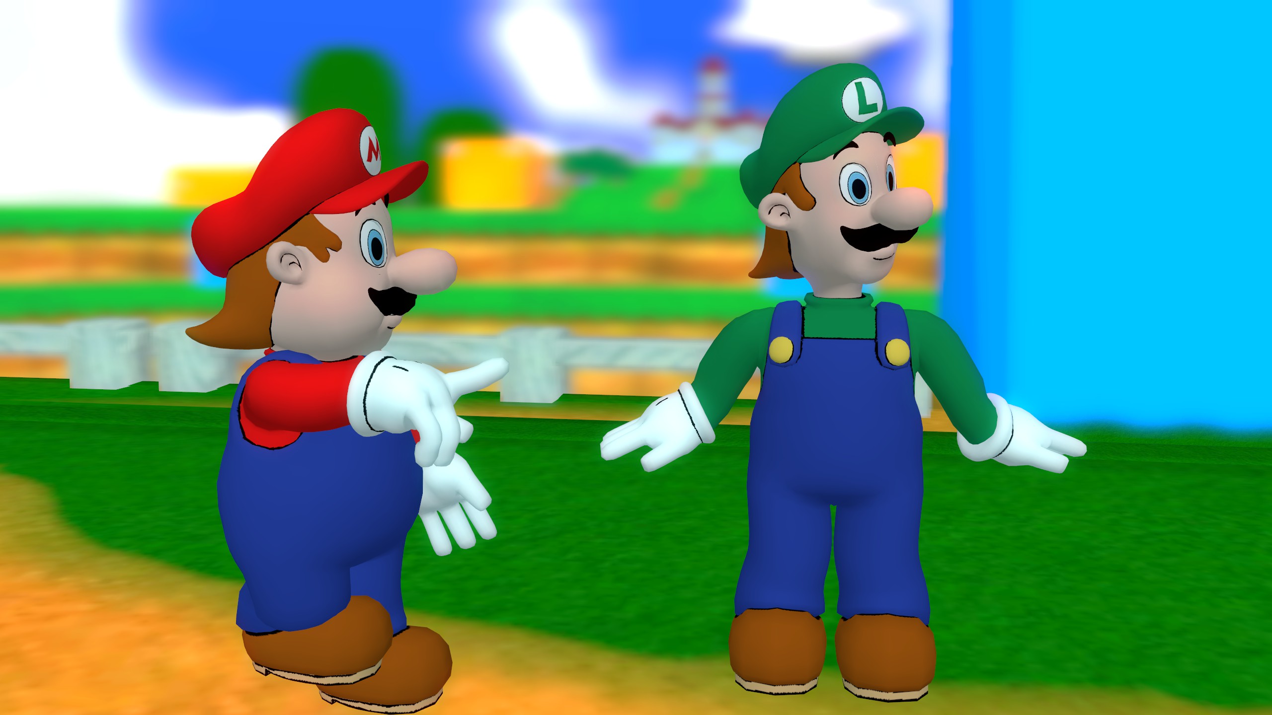 Luigi Look! by RedKirb on DeviantArt