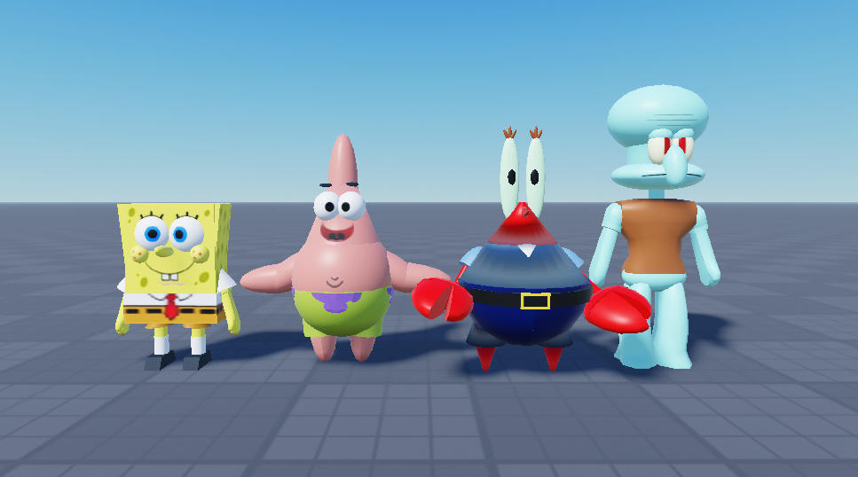 Spongebob Model Rotation Dogon's SpongeBob Models by RedKirb on DeviantArt