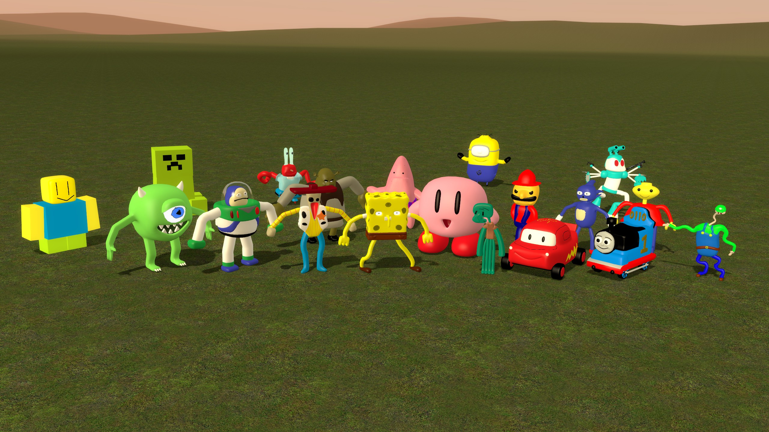 3D Nextbots by RedKirb on DeviantArt