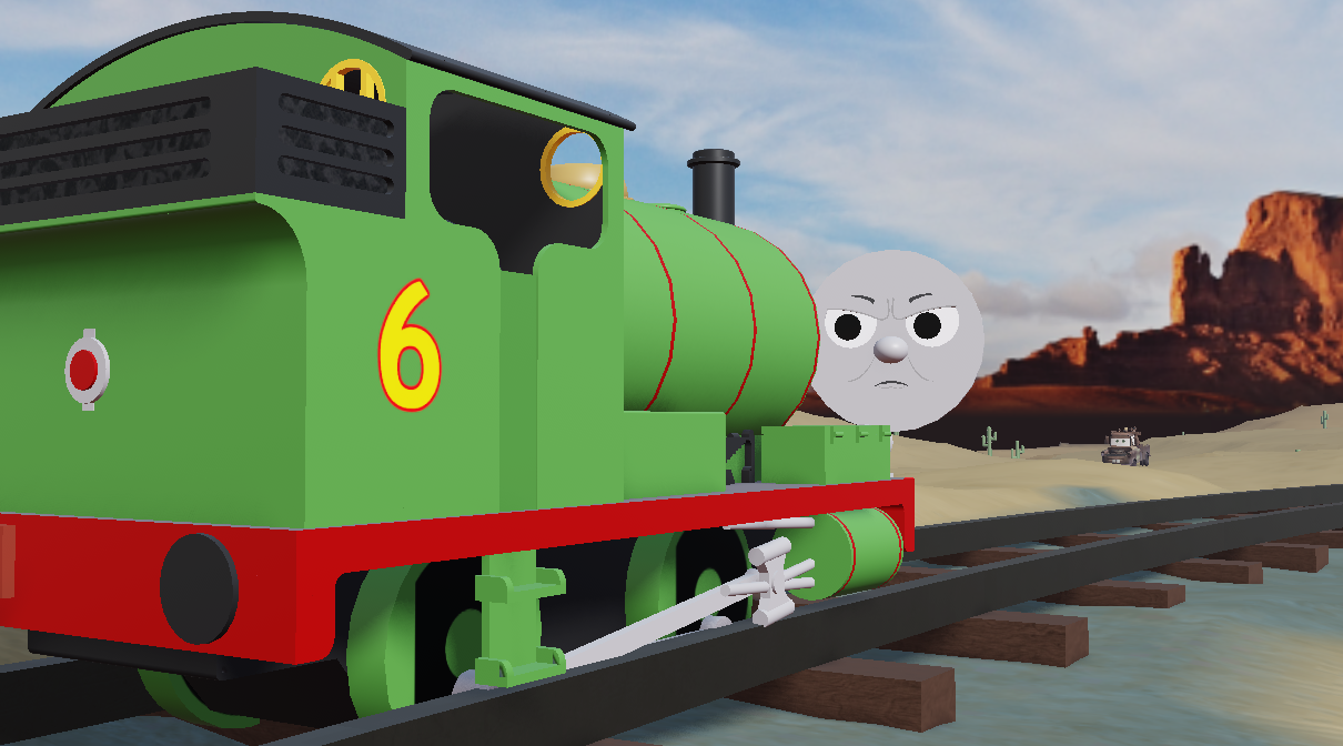 BTWF Percy looks back by RedKirb on DeviantArt