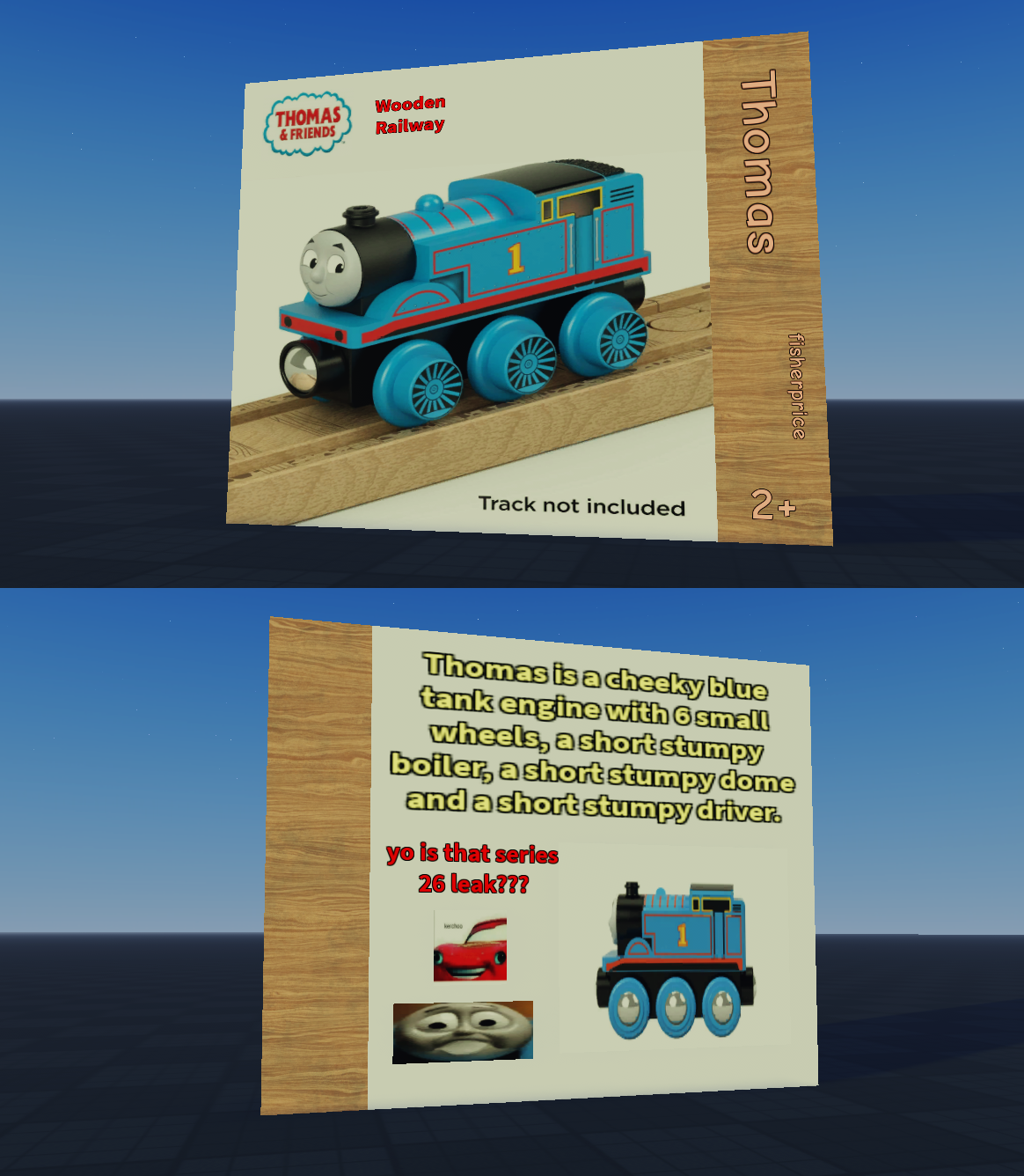 Thomas Box Build 2022 Thomas Wooden Railway Box in Roblox by RedKirb on DeviantArt