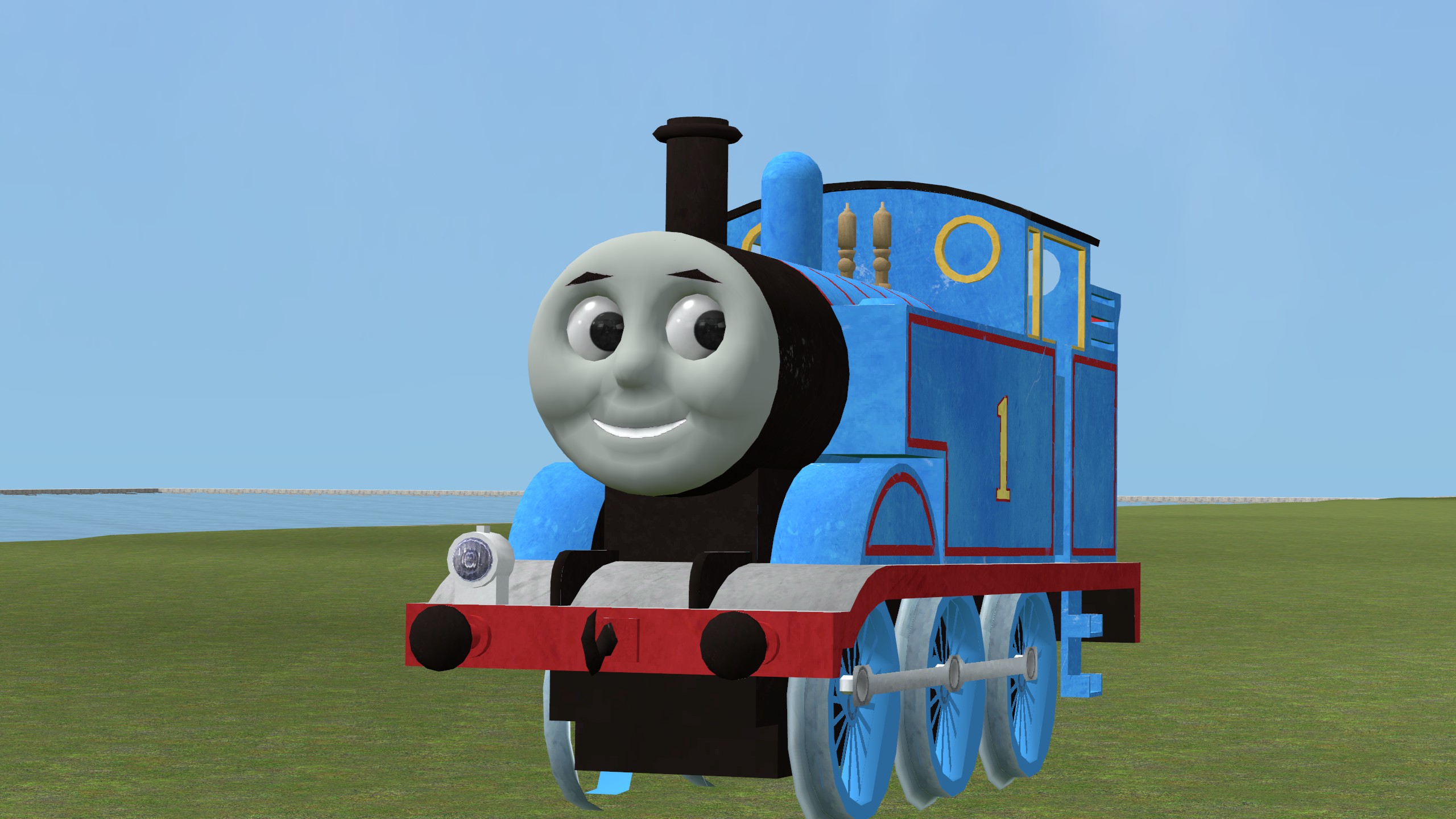 Modelzone Thomas Another Gmod Thomas Model by RedKirbDaRedPuffball on DeviantArt