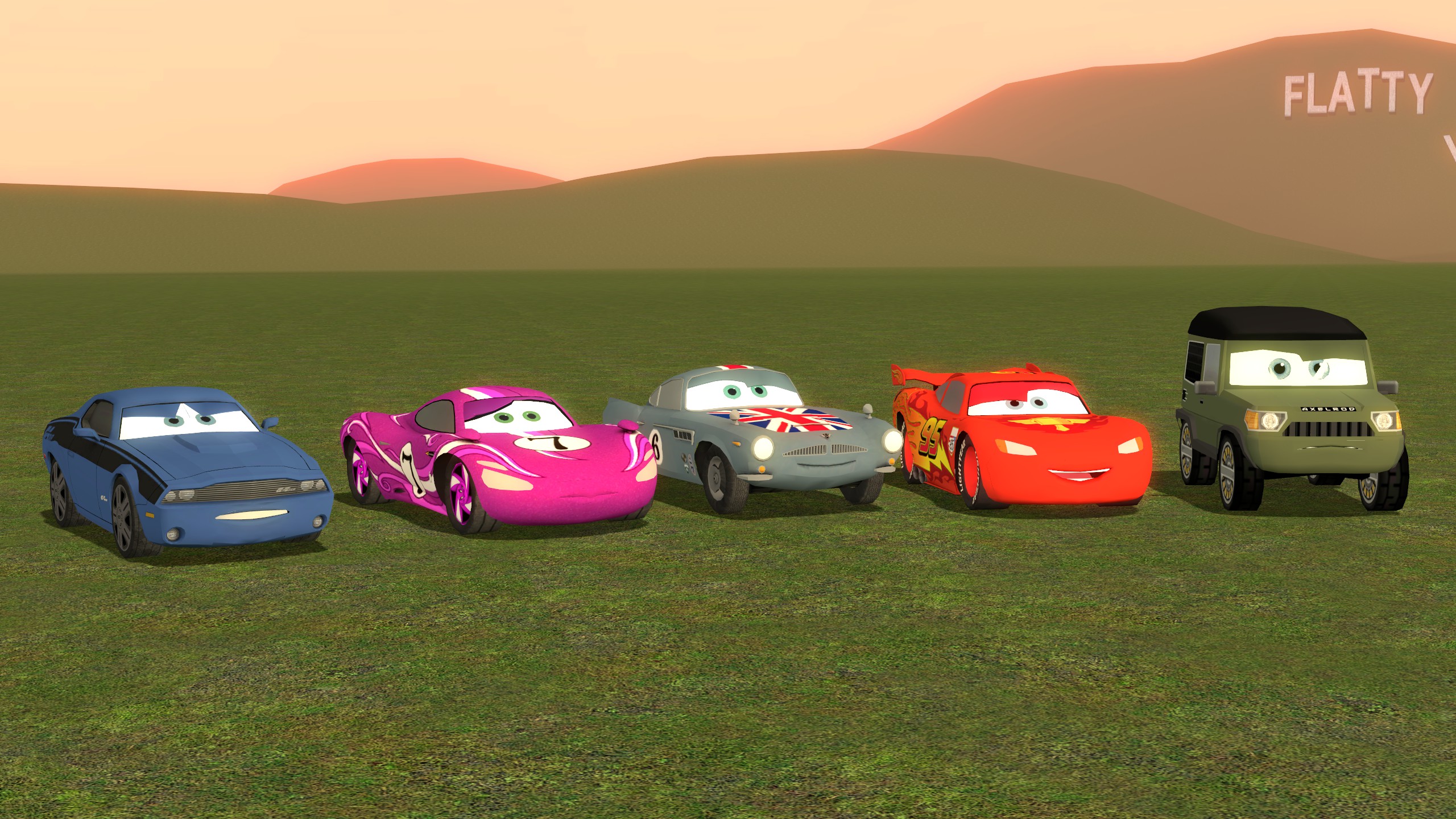 Deviantart Cars Model Pack Cars 2 Gmod Models by RedKirbDaRedPuffball on DeviantArt