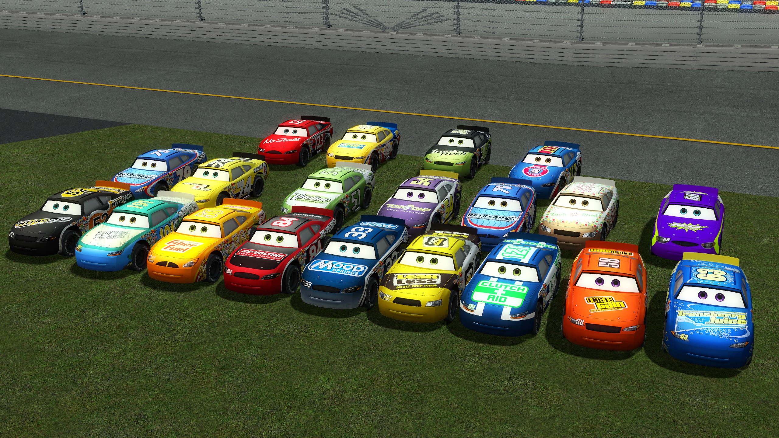 Gmod All Piston Cup Racers by RedKirbDaRedPuffball on DeviantArt