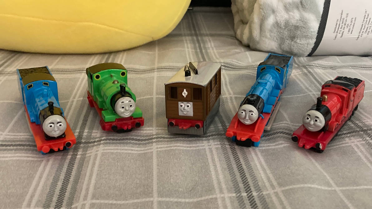 Ertl Toy Rivets I got a few ERTL Thomas Toys by RedKirbDaRedPuffball on DeviantArt