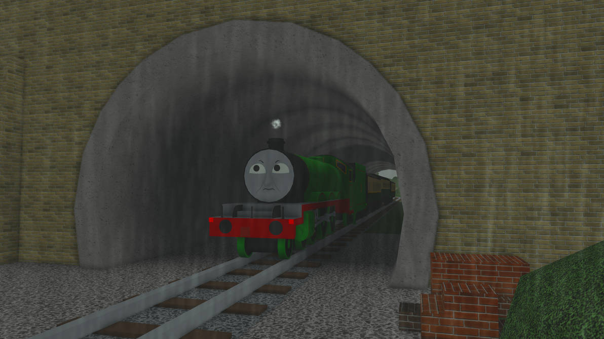 BTWF Henry hides in the Tunnel by RedKirbDaRedPuffball on DeviantArt