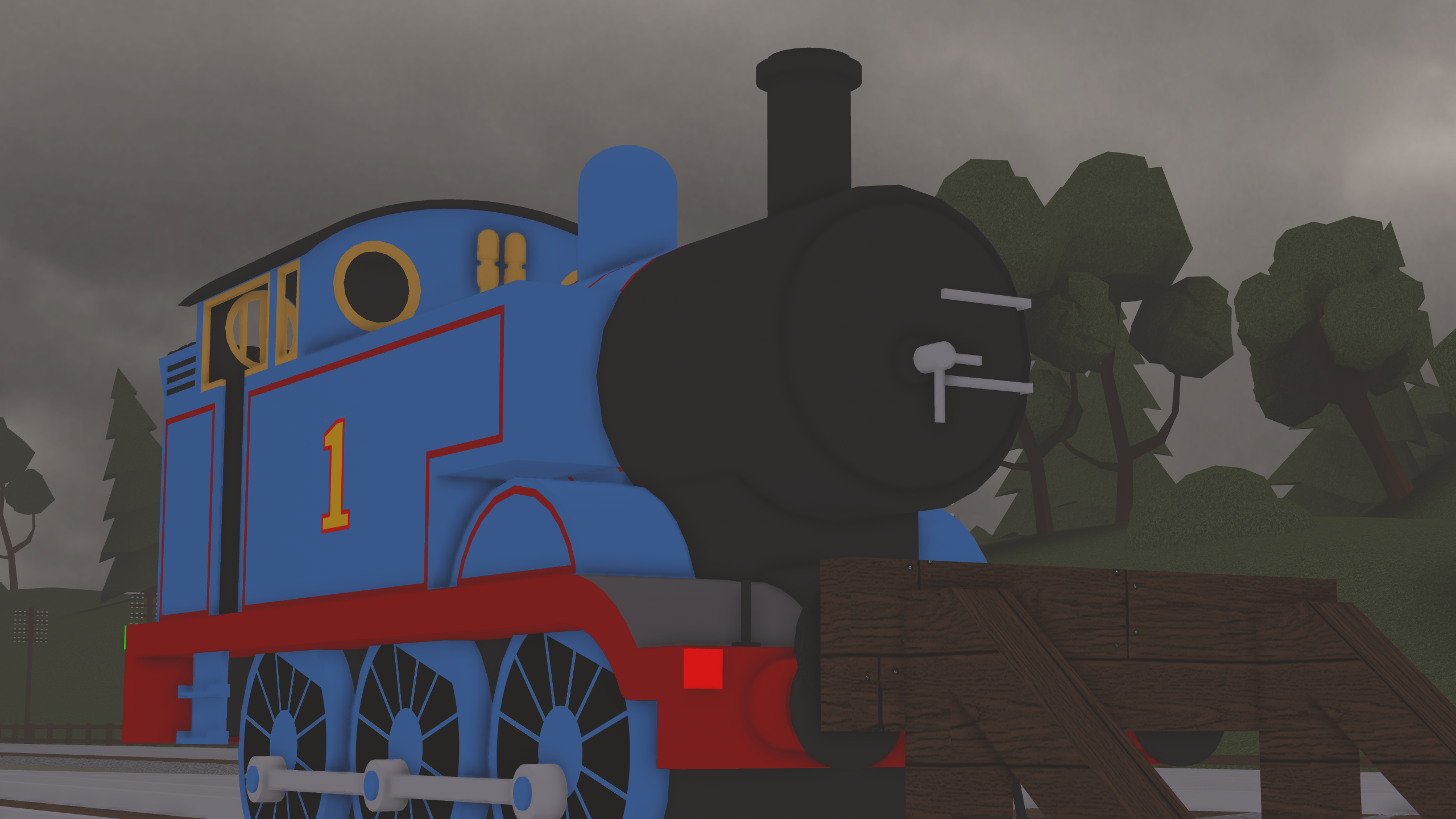 Sodor's Railway Faceless Thomas by RedKirbDaRedPuffball on DeviantArt