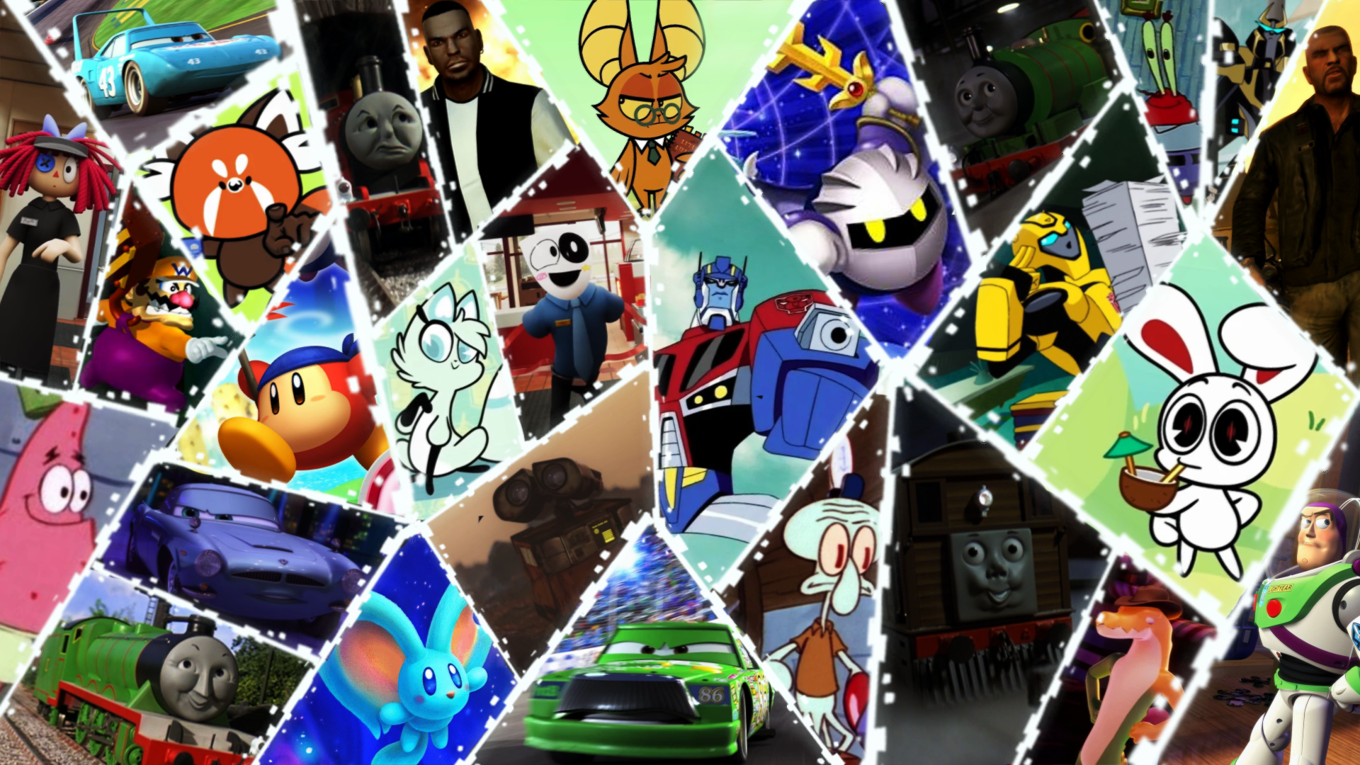 Characters Collages Deviantart My Favorite Characters Collage Part 2 by RedKirbDaRedPuffball on DeviantArt