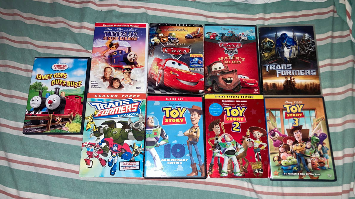 Some of my DVDs by RedKirbDaRedPuffball on DeviantArt