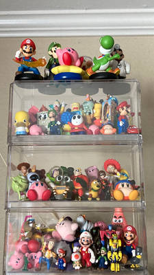 A Stack of Display Cases