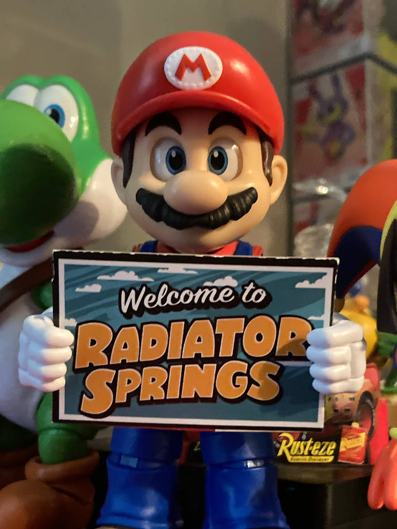 Mario Think Sign Mario holding a Sign by RedKirbDaRedPuffball on DeviantArt