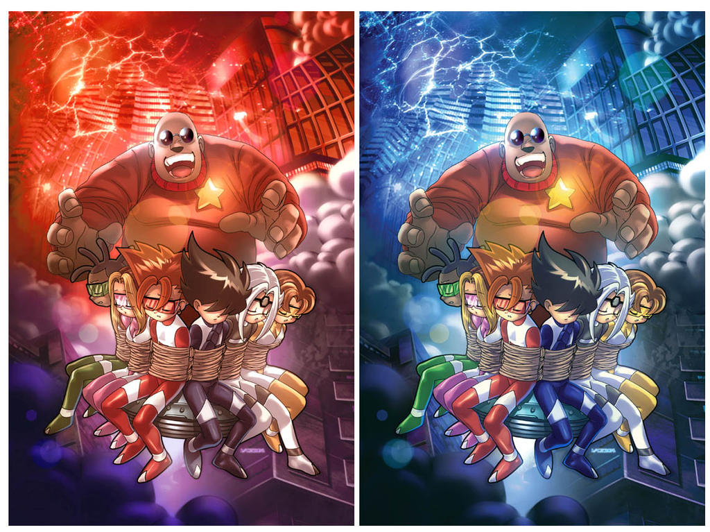 Combo Rangers 02 by arenaestudio on DeviantArt