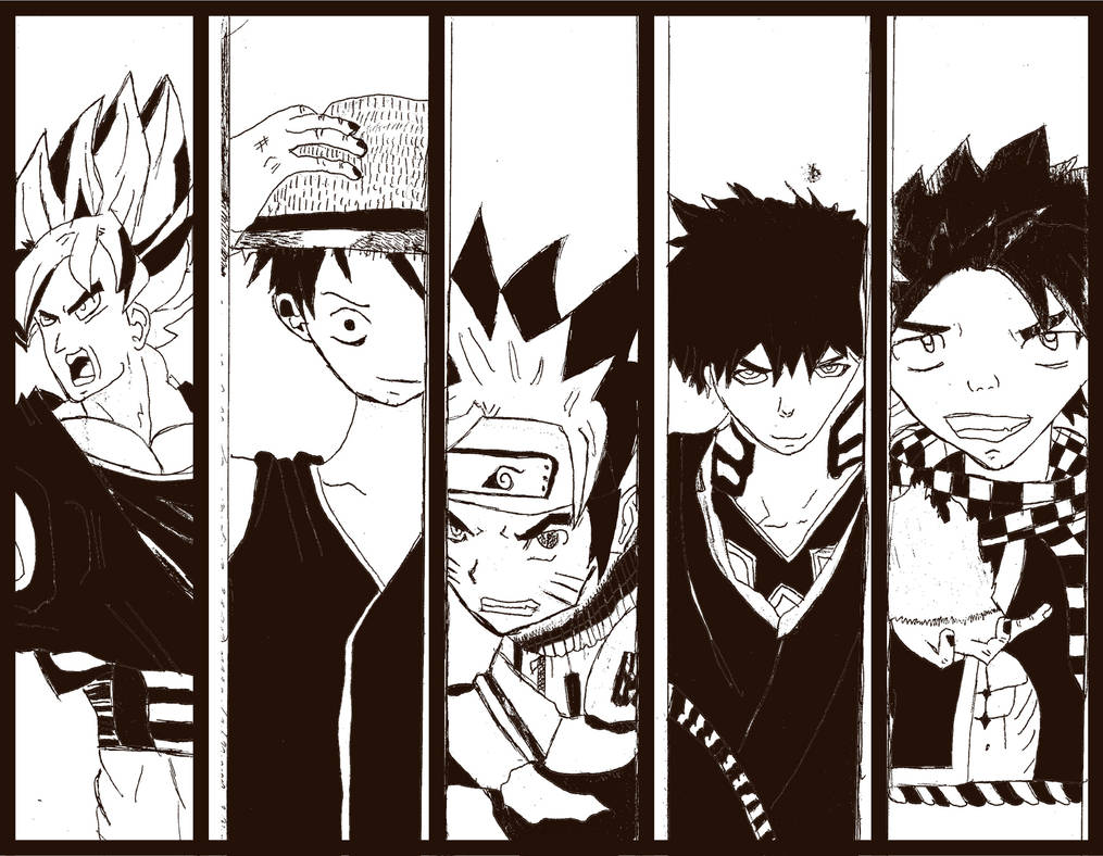 Anime Dragon Ball One Piece Naruto Fairy Tail By Tecnodesigner On Deviantart Anime Dragon Ball One Piece Naruto Fairy Tail By Tecnodesigner On Deviantart