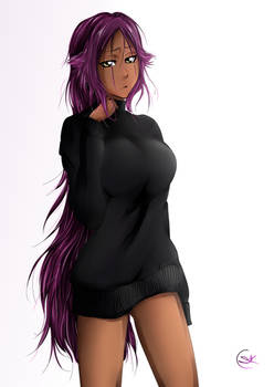 Shihouin Yoruichi by Kamest