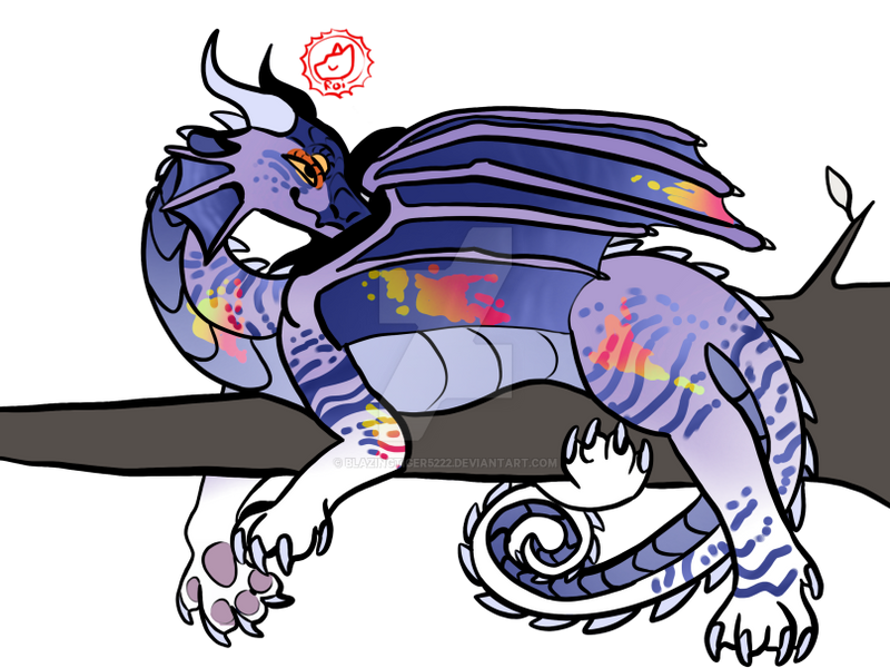 Rainwing Ruff WoF OC: Euphoria the Rainwing by BlazingTiger5222 on DeviantArt