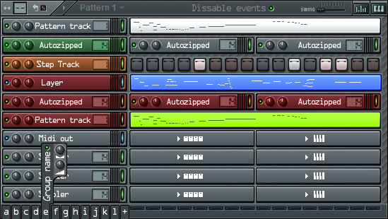 FlStudio step sequencer idea