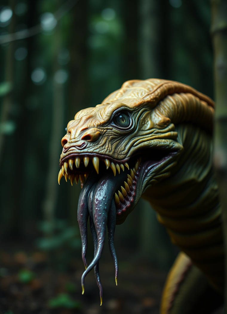 Disgusting Monster With Drool, With The Appearance by Darkmonster1238 ...