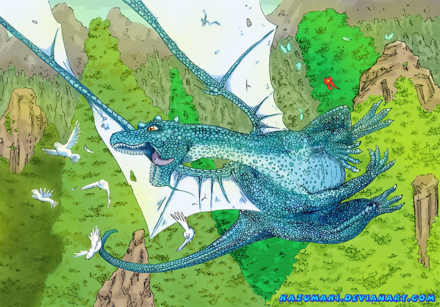 Blue dragon