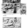 Storyboard Jurassic park 3 scene