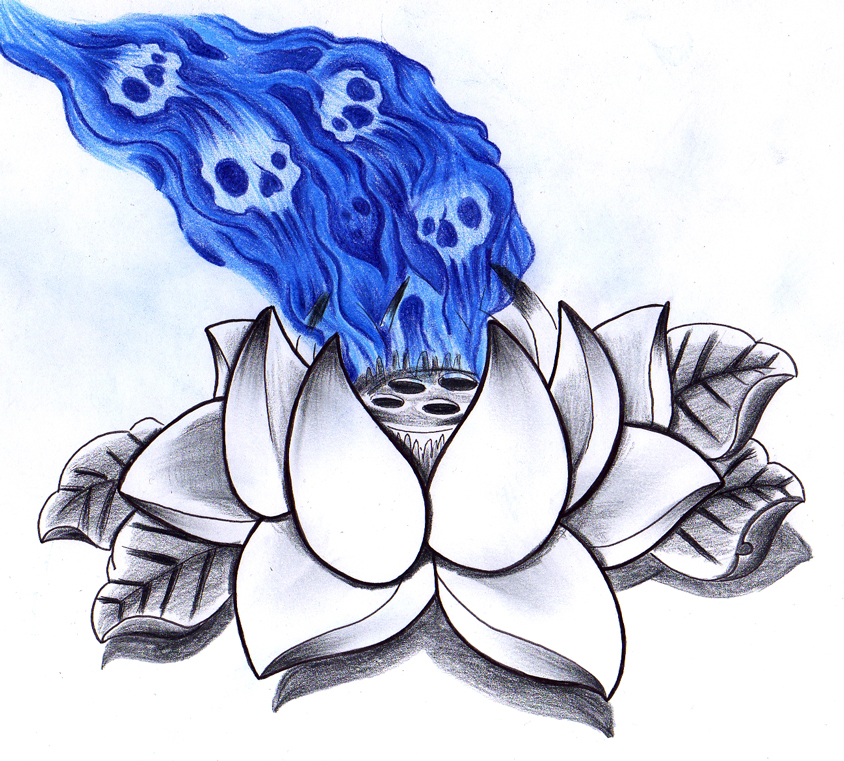 Lotus and skullfire