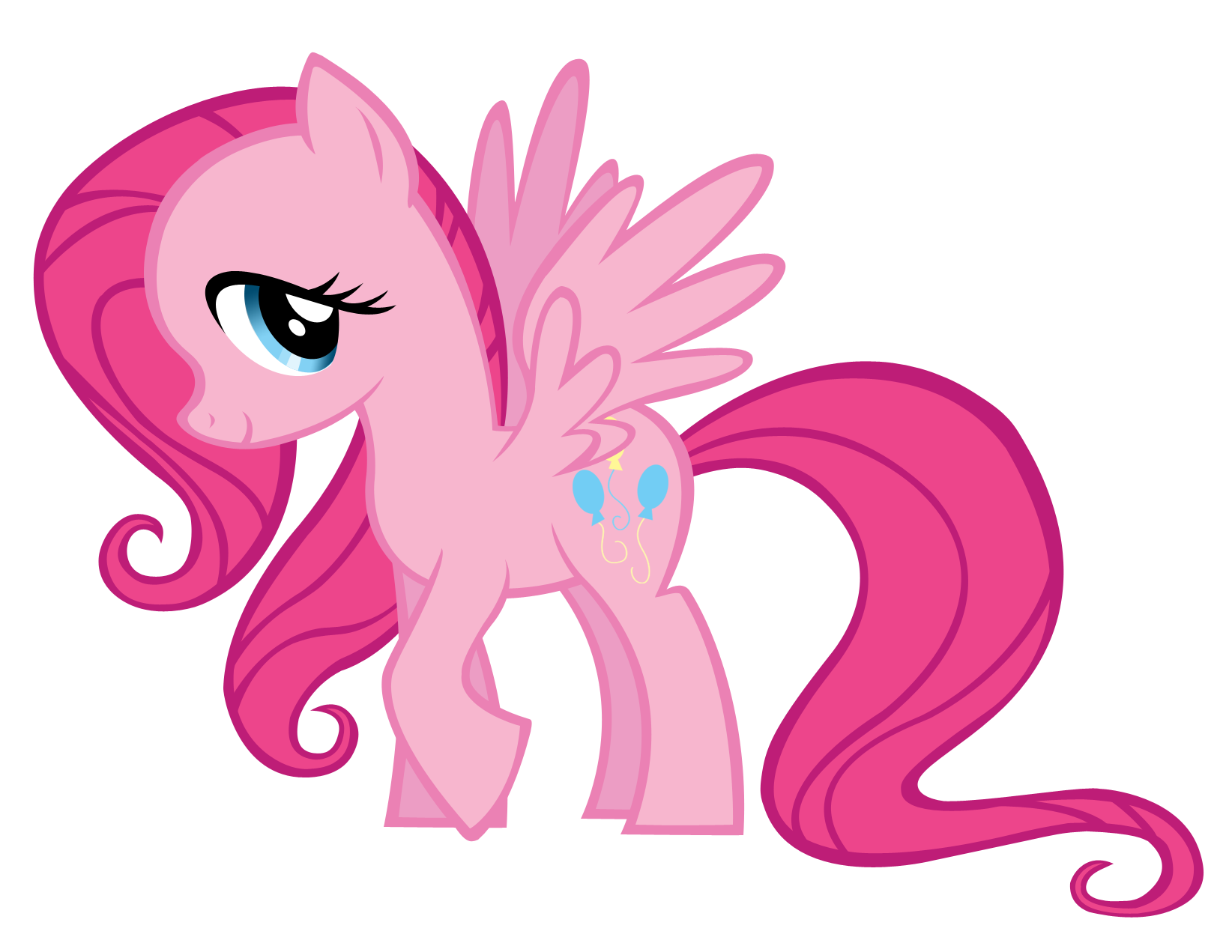 Pinkie Shy vector