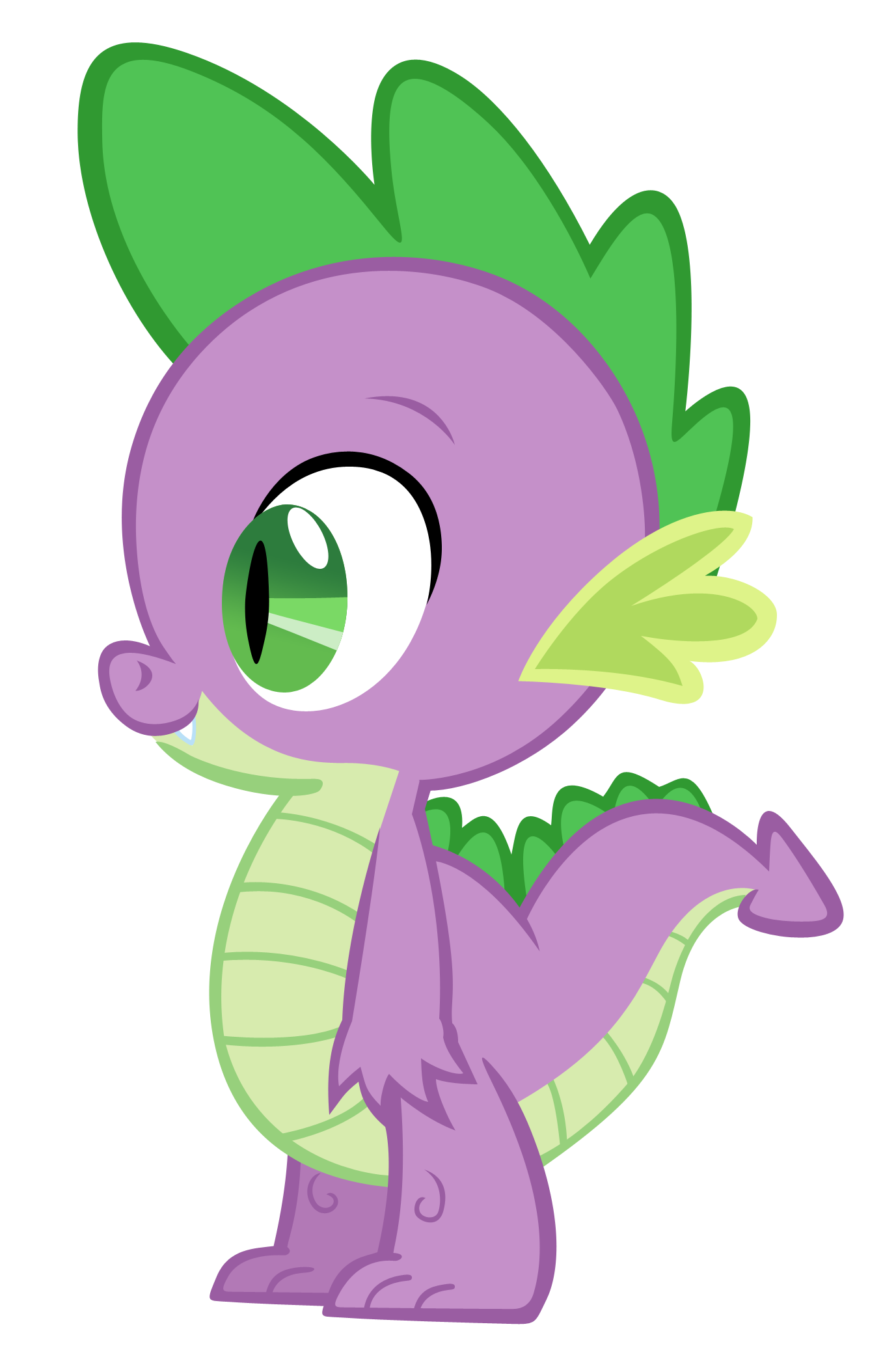 Spike the Dragon vector by Durpy on DeviantArt