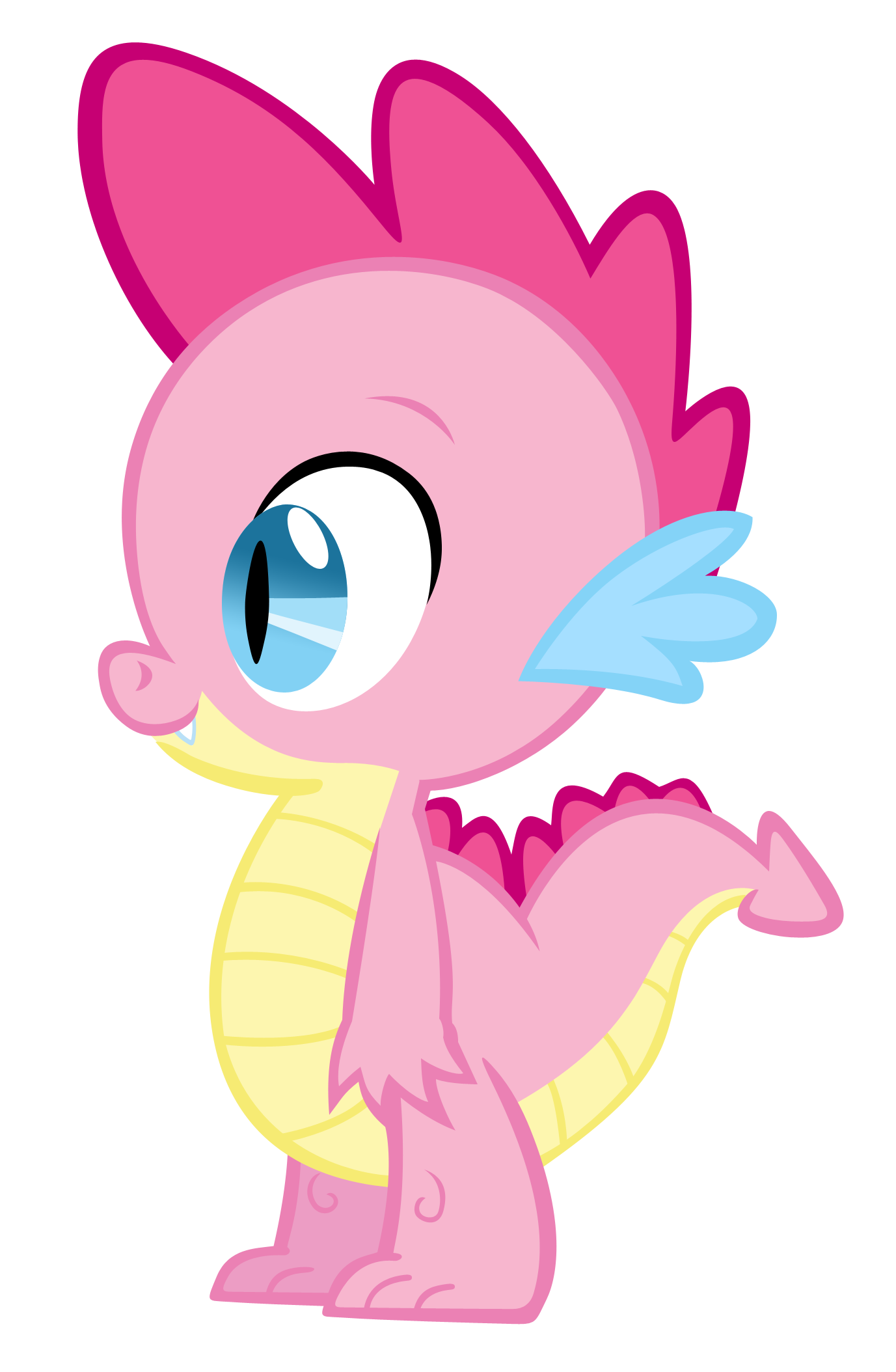 Pinkie Spike 2 vector