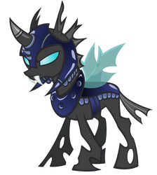 Changeling vector (Blue Comic Armor)