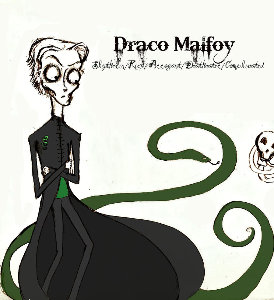 Draco Malfoy-Tim Burton Style