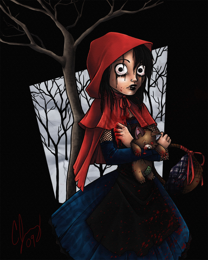 Little Red Riding Hood Colored By Candy Janney On DeviantArt.