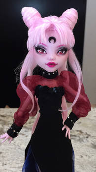 Wicked Lady Sailor Moon Monster High Faceup