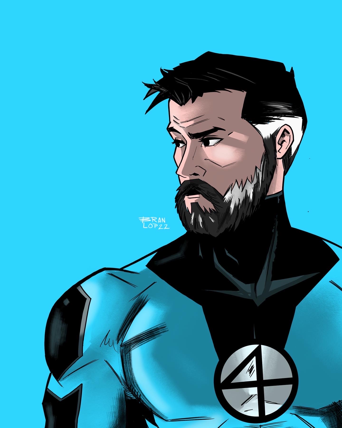 Deviantart Reed Man Reed Richards by Branlop on DeviantArt