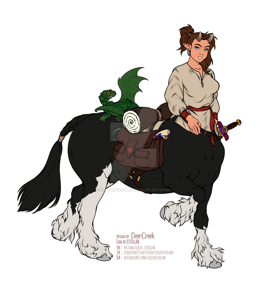 Centaur Merchant by DeerCreekArt on DeviantArt